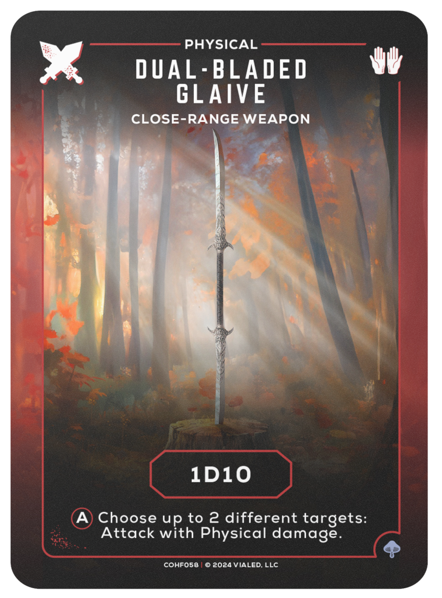 Dual Bladed Glaive